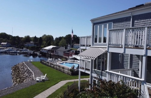Kennebunkport Condo | Location! Location! Location! Oh Those River Views!