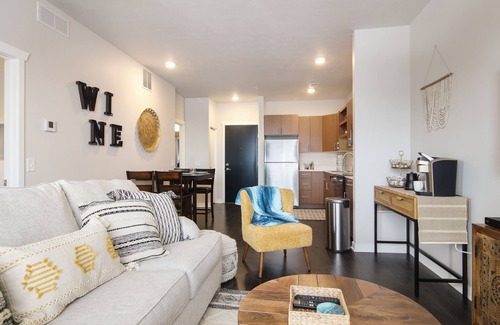 Traverse City Condo | Location, Location! Near all TC has to offer! Featuring a comp. coffee bar