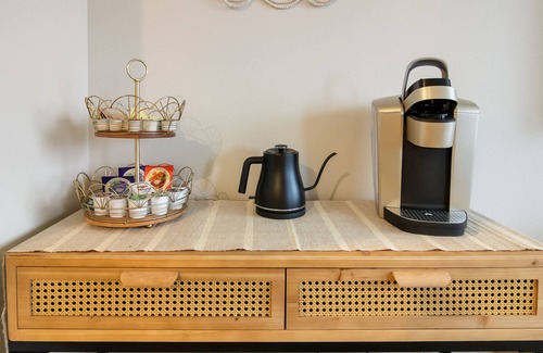 Traverse City Condo | Location, Location! Near all TC has to offer! Featuring a comp. coffee bar