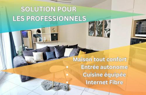 Villeparisis Apartment | Location Professionnelle - Maison 2 à 4 personnes proche Disney-Astérix-CDG