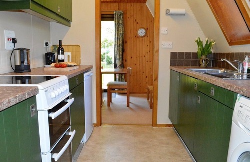 Kilmun Cabin | Loch view location in Holiday park, sleeps 4 persons, off road parking, free Wi-Fi