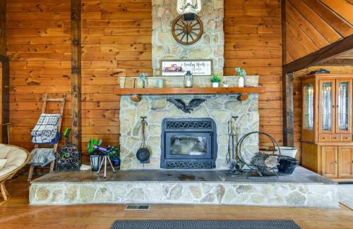 Lock Haven House | Lock Haven Cabin with Wood Stove and Mountain View!
