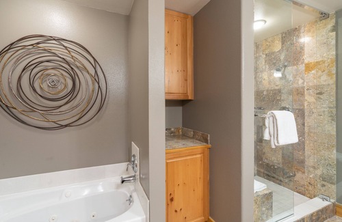 Mountain Village Hotel | Lock-Off Hotel Room With King Bed, Access to Heated Pool, Hot Tubs