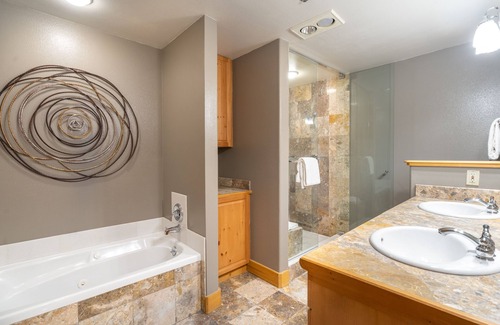 Mountain Village Hotel | Lock-Off Hotel Room With King Bed, Access to Heated Pool, Hot Tubs