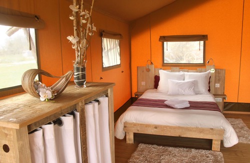 Lalbenque Cottage | Lodge tent at the Poudally cottage in the heart of nature