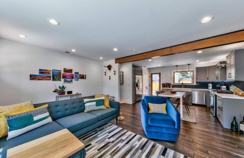 Tahoe Paradise House | LodgeChic - Pet friendly, hot tub, ground floor living