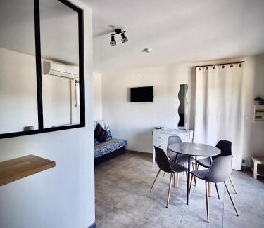 Saint-Jean-de-Fos Apartment | Lodging Climatisé Au Milieu des Vignes
