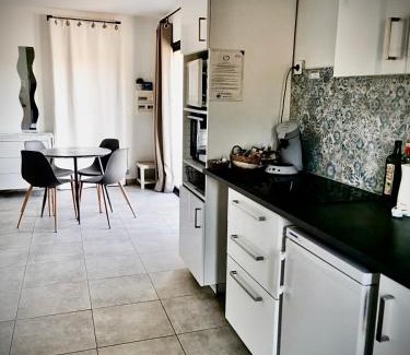 Saint-Jean-de-Fos Apartment | Lodging Climatisé Au Milieu des Vignes