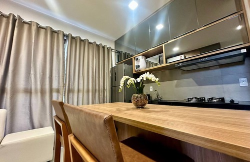 Saraiva Apartment | Loft 506, 200 meters from Uberlândia Center Shopping