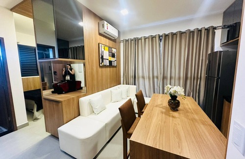 Saraiva Apartment | Loft 506, 200 meters from Uberlândia Center Shopping