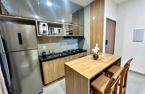 Saraiva Apartment | Loft 506, 200 meters from Uberlândia Center Shopping