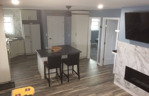 Estevan Apartment | Loft 902 with Sunsets from the 14x32 covered deck almost every morning!