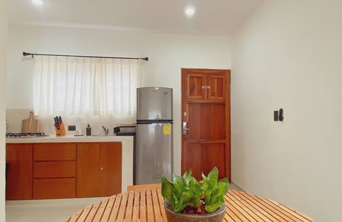 Chichen Itza - Valladolid Apartment | Loft Casa Saramuyo 3,alberca, pet Friendly, AC