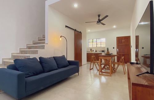 Chichen Itza - Valladolid Apartment | Loft Casa Saramuyo 1 AC Estacionamiento Privado