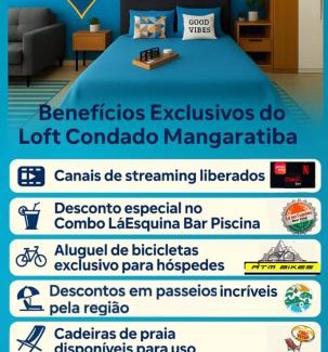 Sahy Apartment | Loft Condado Mangaratiba