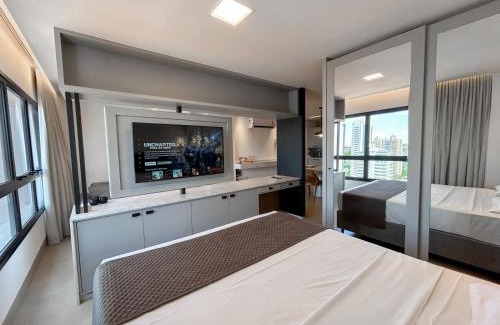 Santa Fe Apartment | Loft Confortável e Luxuoso ao lado do Shopping CG.