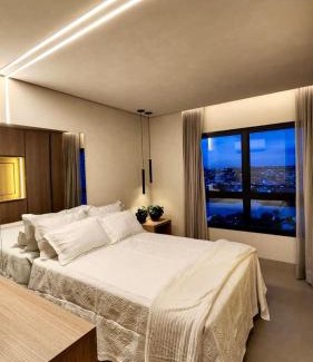 Santa Fe Apartment | Loft de Luxo c/Home Office ao lado Shopping CG.