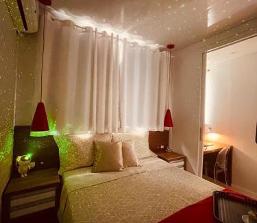 Bela Vista Apartment | Loft encantador C - 8 km de Floripa