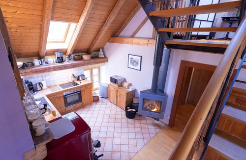 Unterdießen House | Loft for families, groups, fireplace, near Ammersee, Allgäu, Neuschwanstein