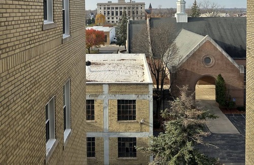 Grand Traverse District Apartment | Loft in Heart of Downtown! Top Floor! Great View of the City!