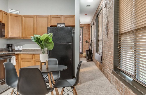 Bartlesville Apartment | Loft in the heart of Downtown in Historic Building!