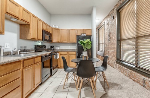 Bartlesville Apartment | Loft in the heart of Downtown in Historic Building!