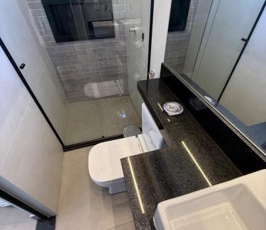 Santo Antonio de Jesus Apartment | Loft incrível, Novo, Centro,Design exclusivo