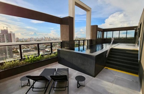 Santa Fe Apartment | Loft Luxuoso e Confortável ao lado do Shopping CG.