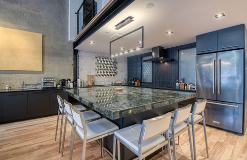 Gay Village Apartment | LOFT: Luxury 21' Foot Ceiling, 3 bedroom loft, 2 bath, downtown Montreal