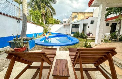 Colonia Campestre Apartment | Loft Mandarina Casa Sofía con Piscina