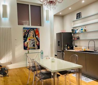 Laon Sud Apartment | Loft Reims - Parking gratuit