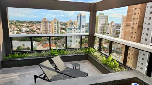 Santa Fe House | Loft Ultra Luxo há Poucos Passos do Shopping CG.