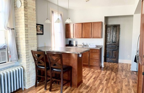 Kiel Apartment | Loft unit in Kiel close to Road America/Elkhart Lake