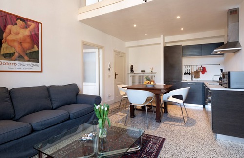 Campo di Marte House | Loft with a panoramic terrace overlooking the rooftops of Florence