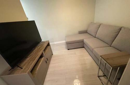 Rouyn-Noranda Apartment | Loft with bed and sofa bed (Le Convivial)