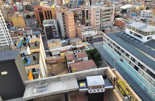 Chapinero Apartment | LOFT WITH EXCELLENT VIEW CHAPINERO