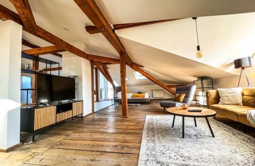 Prien am Chiemsee Apartment | Loft-Wohnung im Herzen von Prien - 100m2 - SmartTV