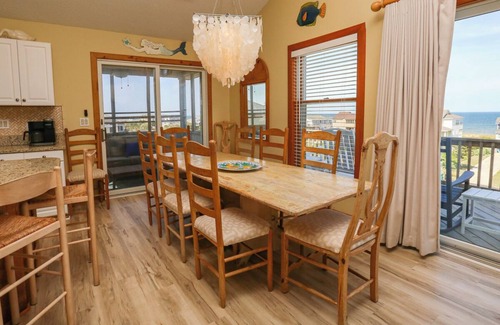 Carolina Dunes House | Lofty View ☀️ Semi-Oceanfront 4 BR home, Dog-Frendly 🐕 & Private Pool