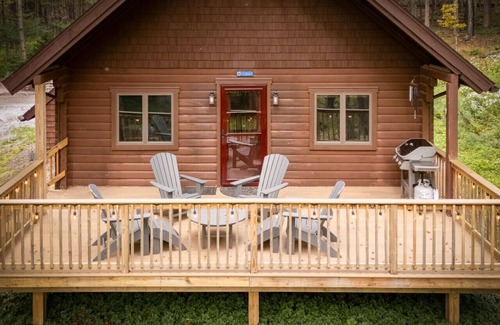 Highmount Cabin | Log Cabin 2min to Belleayre Base Lodge EV Charger