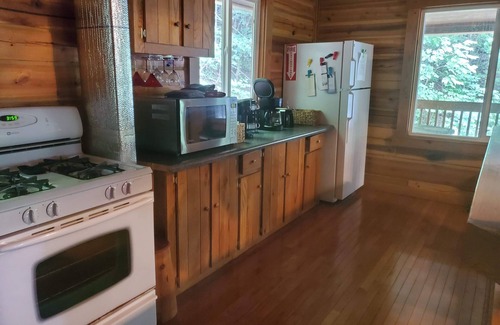 Peaks Cabin | Log Cabin in the Mountains! Large family friendly!