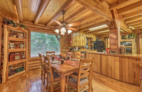 Inverness Cabin | Log Cabin Sanctuary in Inverness w/Furnished Deck