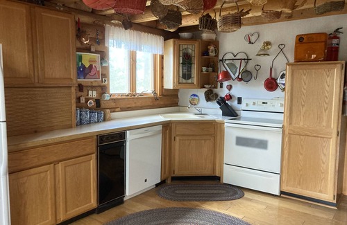 Rapid City Cabin | Log cabin nestled in ponderosa pine - 5 mi between Pactola and Sheridan Lakes