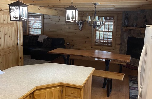 Newberry House | Log Home Located on Lake Muskallonge