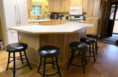 Newberry House | Log Home Located on Lake Muskallonge