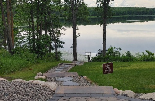 Walker House | Log Home on Private Lake Walker/Leech Lake Area