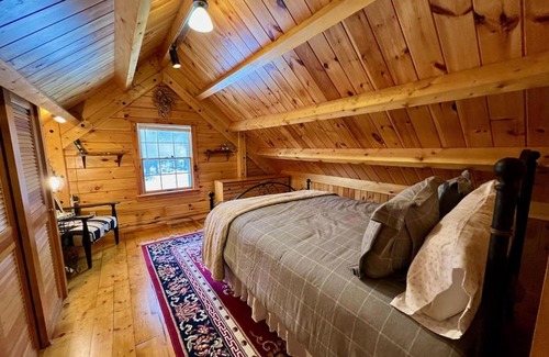 Maplecrest House | Log Home w Mountain Views Near Windham & Hunter Ski Resorts
