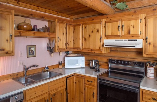 Polson House | LogCabin Sleeps 10 with Dock on Flathead Lake