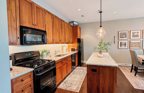 Le Claire Condo | Lone Star Loft on the Mississippi River!