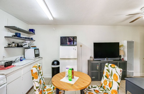 Circle Area Apartment | Long Beach Vacation Rental w/Patio, 2 Mi to Ocean