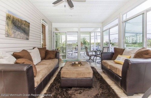 Long Branch House | Long Branch/Monmouth Beach House Rental- Ocean views from top deck!